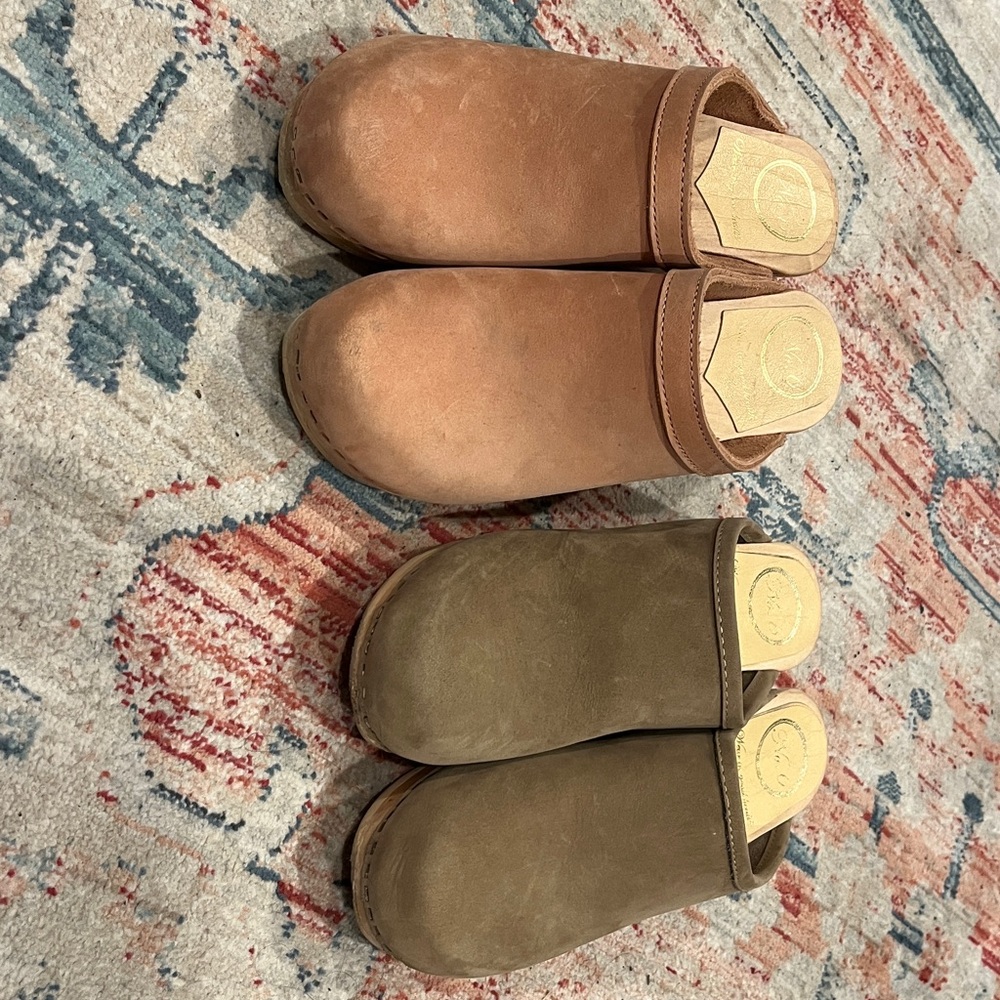 No6 clogs - mid heel and high heel size 38 - reposh lot of 2 - Picture 5 of 5